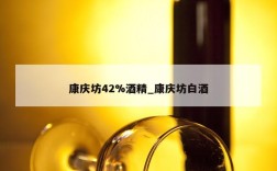 康庆坊42%酒精_康庆坊白酒